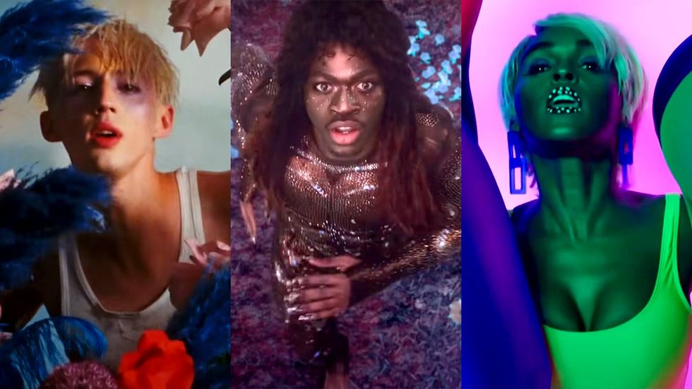 Ultimate Queer Gay Sex Playlist music videos bloom Troye Sivan montero Call Me By Your Name lil nas x make me feel Janelle Monae