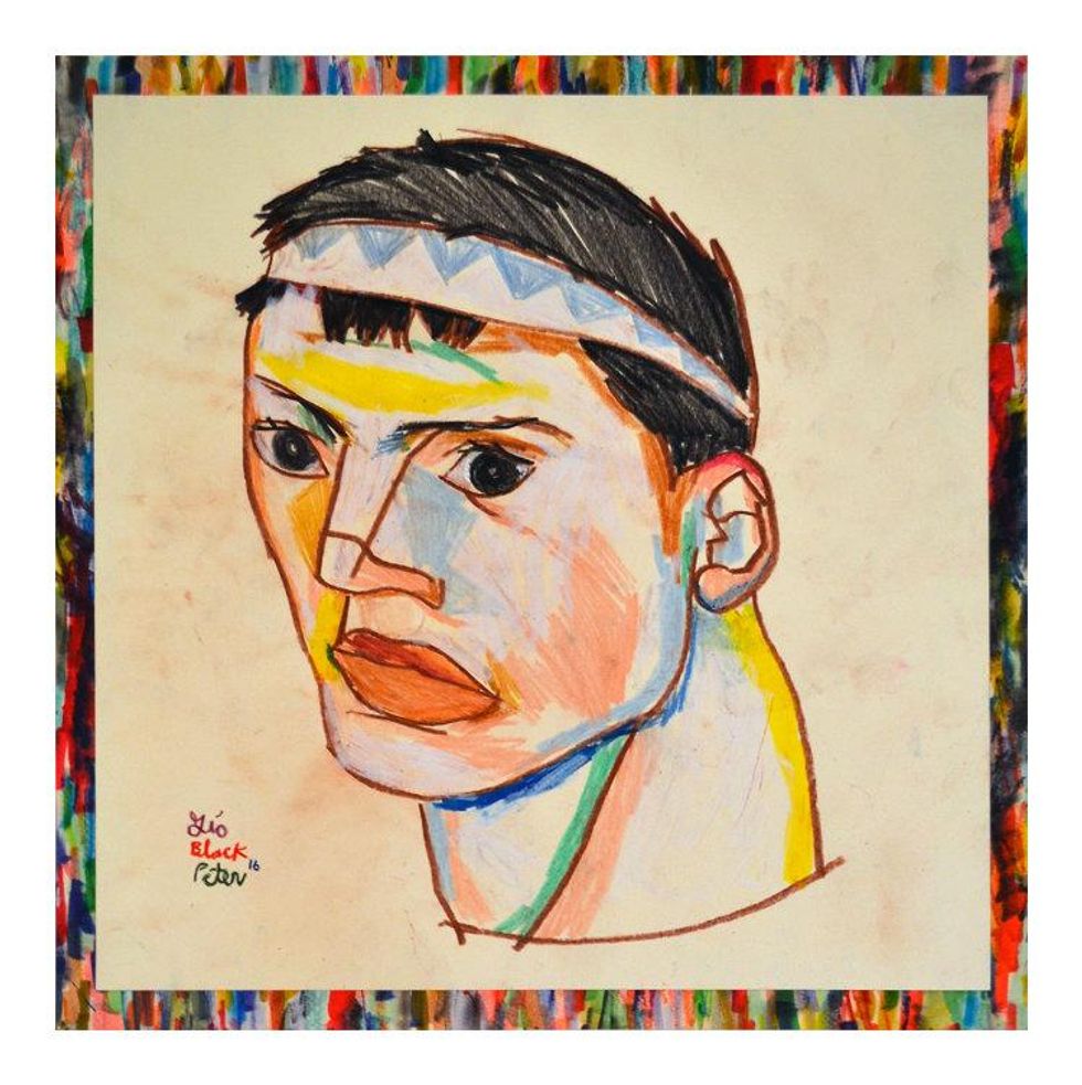 Una Noche Sonreia La Luna Azul Y Fria