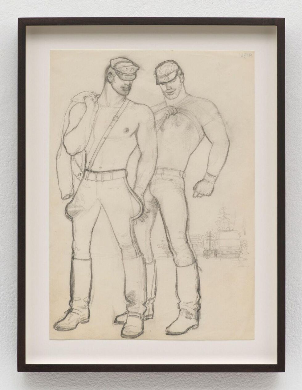 'Untitled (Preparatory Drawing)' (1975), Tom of Finland