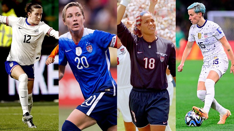 US National Team soccer stars tierna davidson Abby waumbach saskia webber megan rapinoe