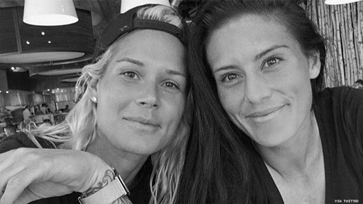 US Soccer Stars Ali Krieger and Ashlyn Harris are Engaged