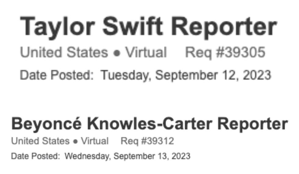 USA Today job postings