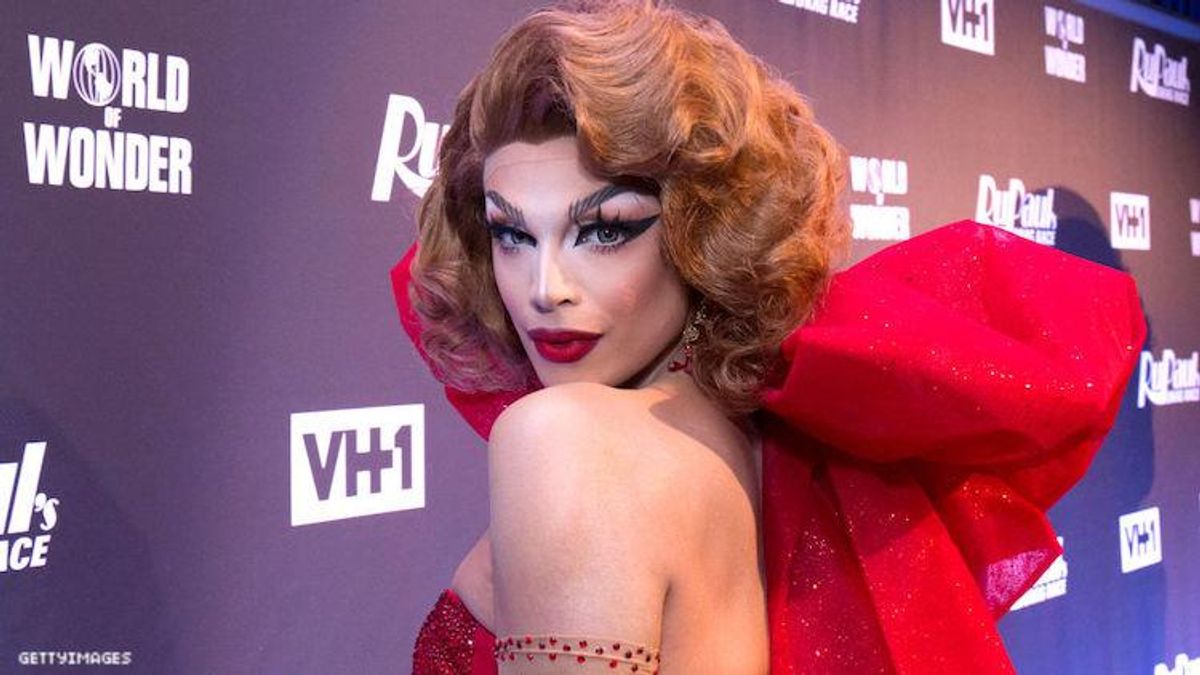 Valentina on the red carpet.