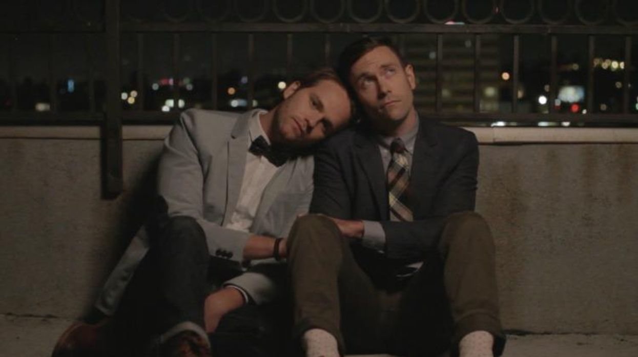 Van Hansis and Kit Williamson on Eastsiders