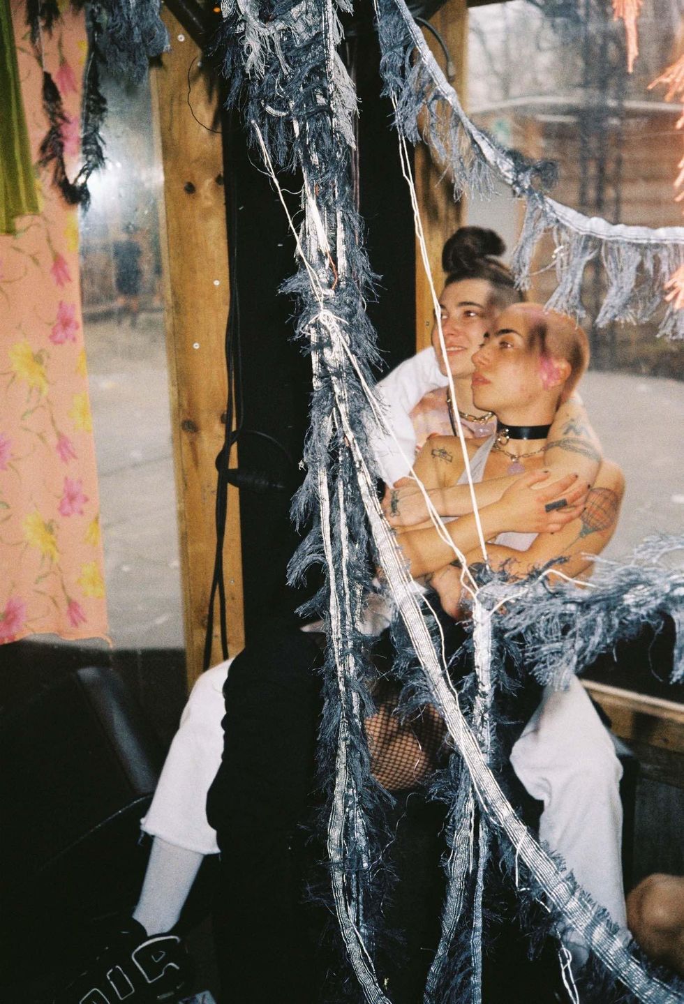 Vasilia and Julia at Buttons.