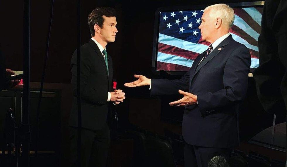 vaughn hillyard and mike pence