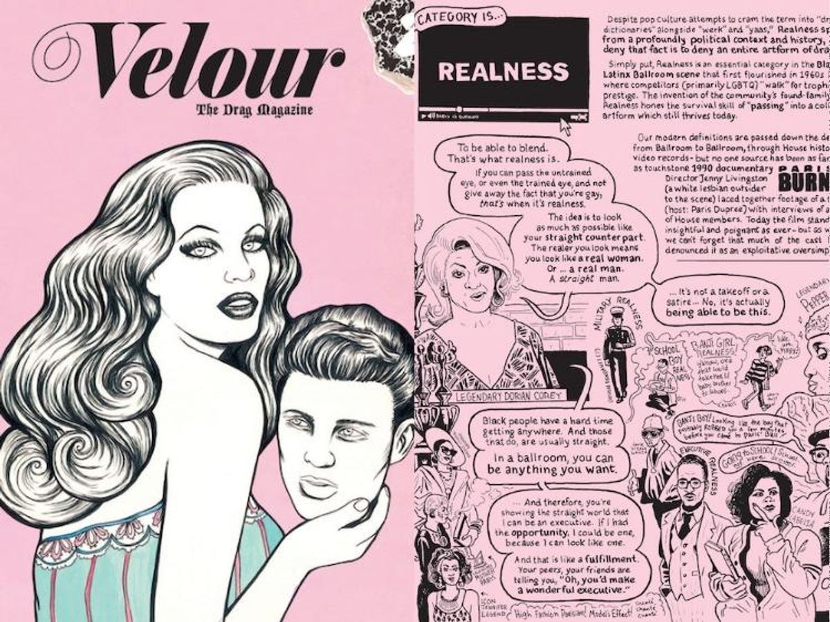 velour the drag magazine realness