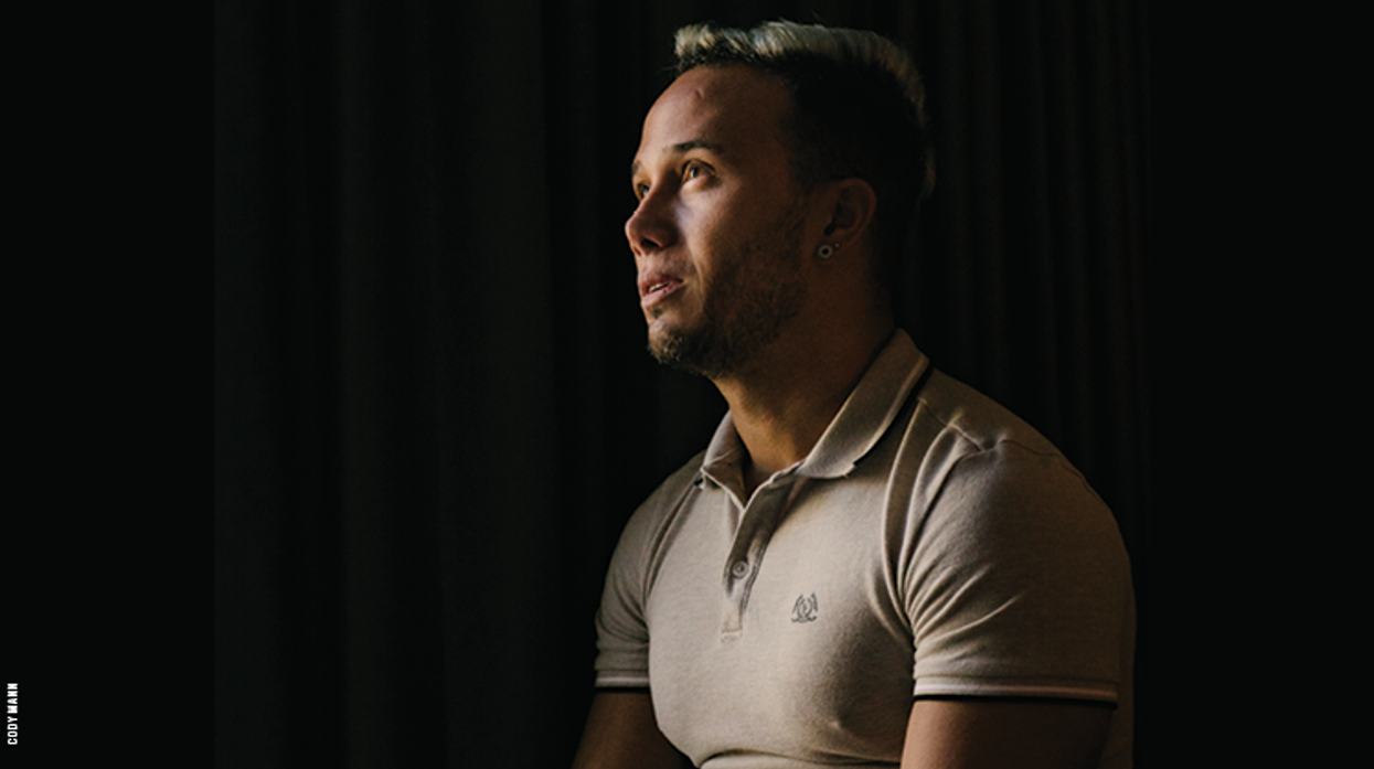 Venezuelan makeup artist, hairstylist, activist, and survivor Gustavo Acosta says “They took my name, but they never took away my hope.”