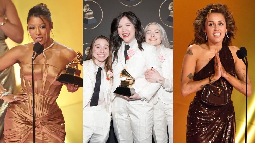 Victoria Monét; boygenius; Miley Cyrus at the 2024 Grammy Awards