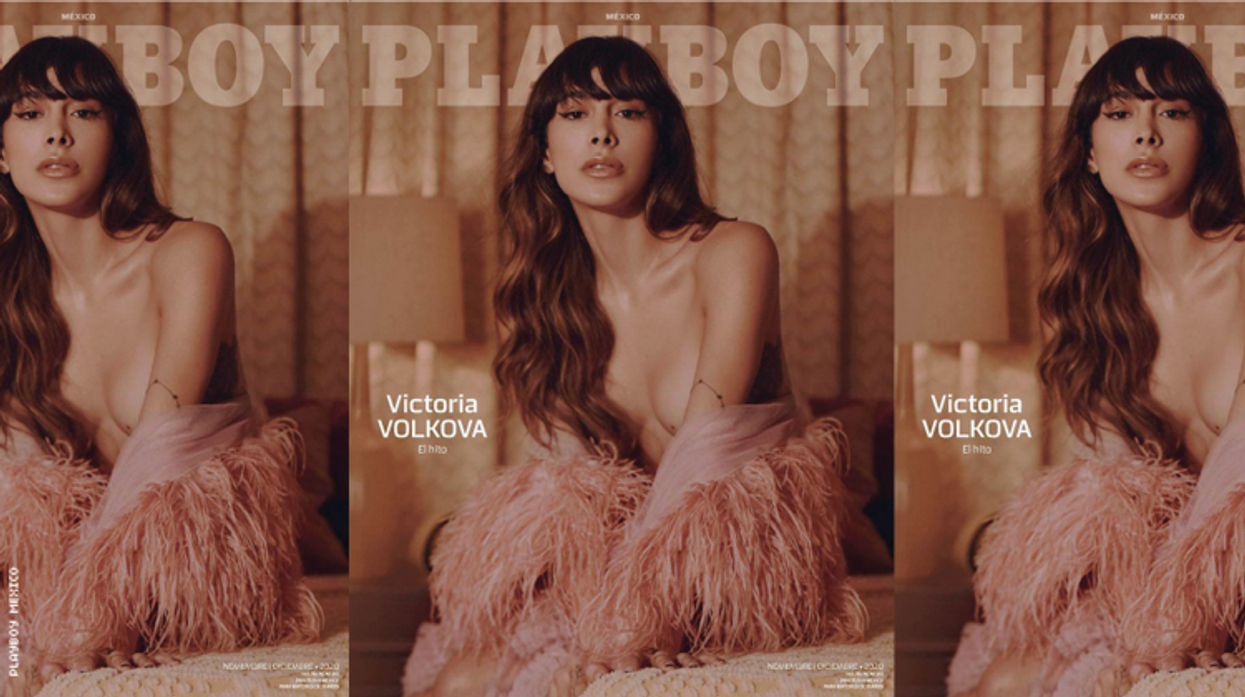 Victoria Volkova on the cover of Playboy