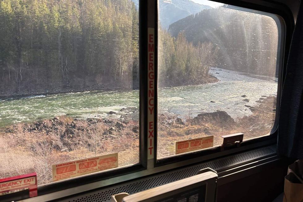 Views from the Empire Builder train