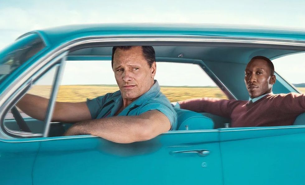 Viggo Mortensen and Mahershala Ali in Green Book