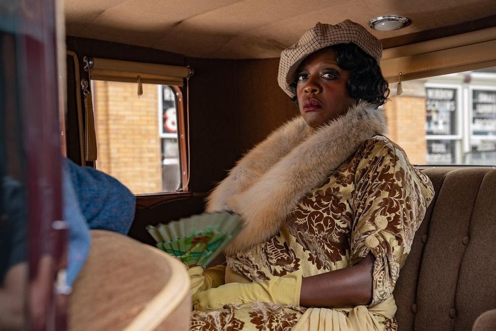 Viola Davis and Chadwick Boseman in Netflix's Ma Rainey's Black Bottom