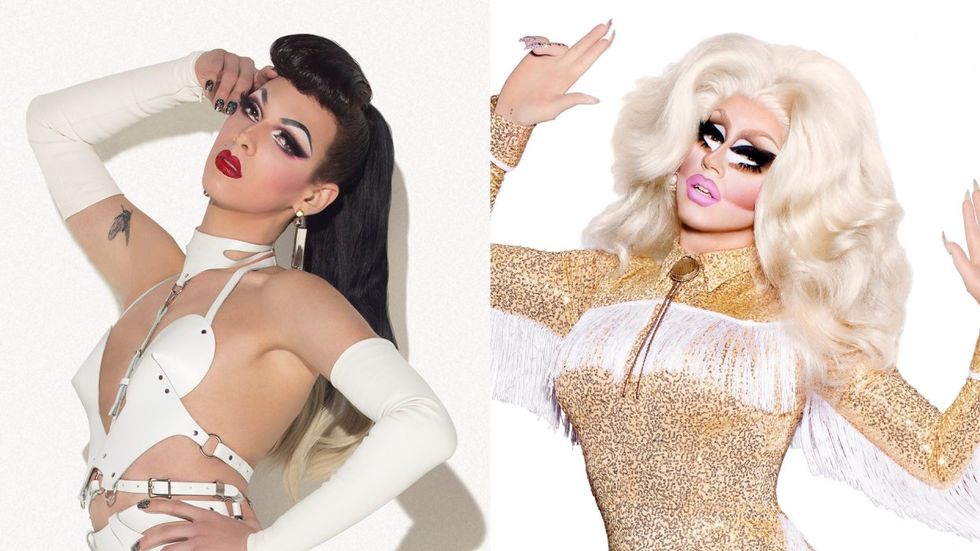 Violet Chachki; Trixie Mattel