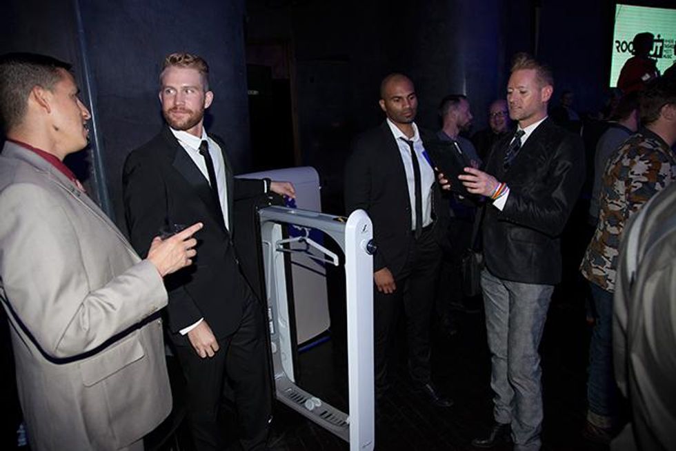 VIP patrons at Rock Out LAFW.