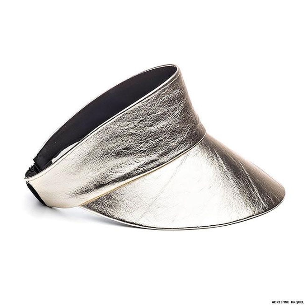 Visor, $295, by Eugenia Kim