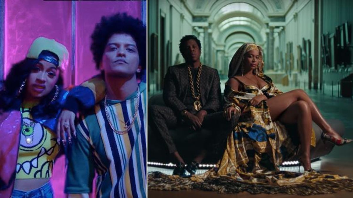 VMA Nominations led by Cardi B and The Carters.
