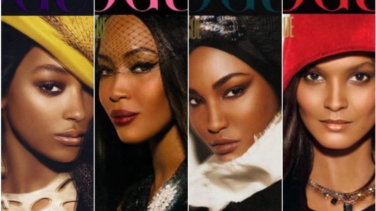 vogue italia black issue