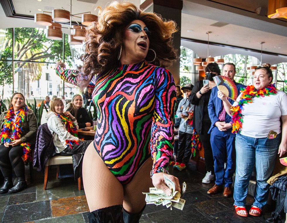 VOICES Downtown SF Partnership Drag Me Downtown show