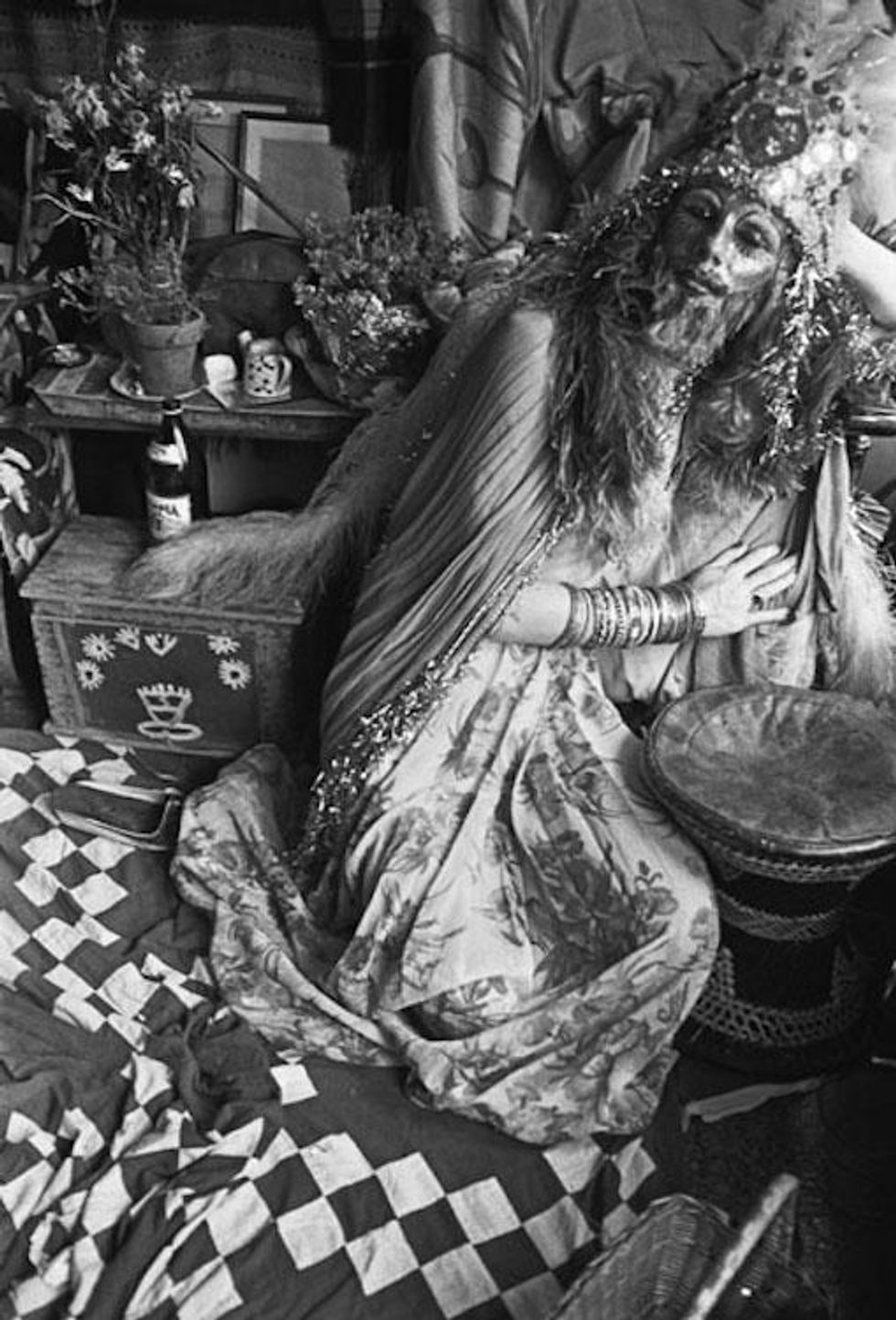 "Wally in Repose," 1971