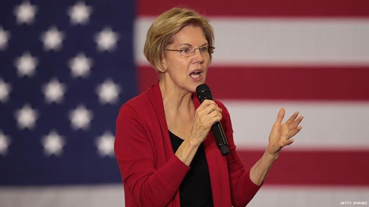 Warren Says She’ll Overturn Trans Military Ban on Day One