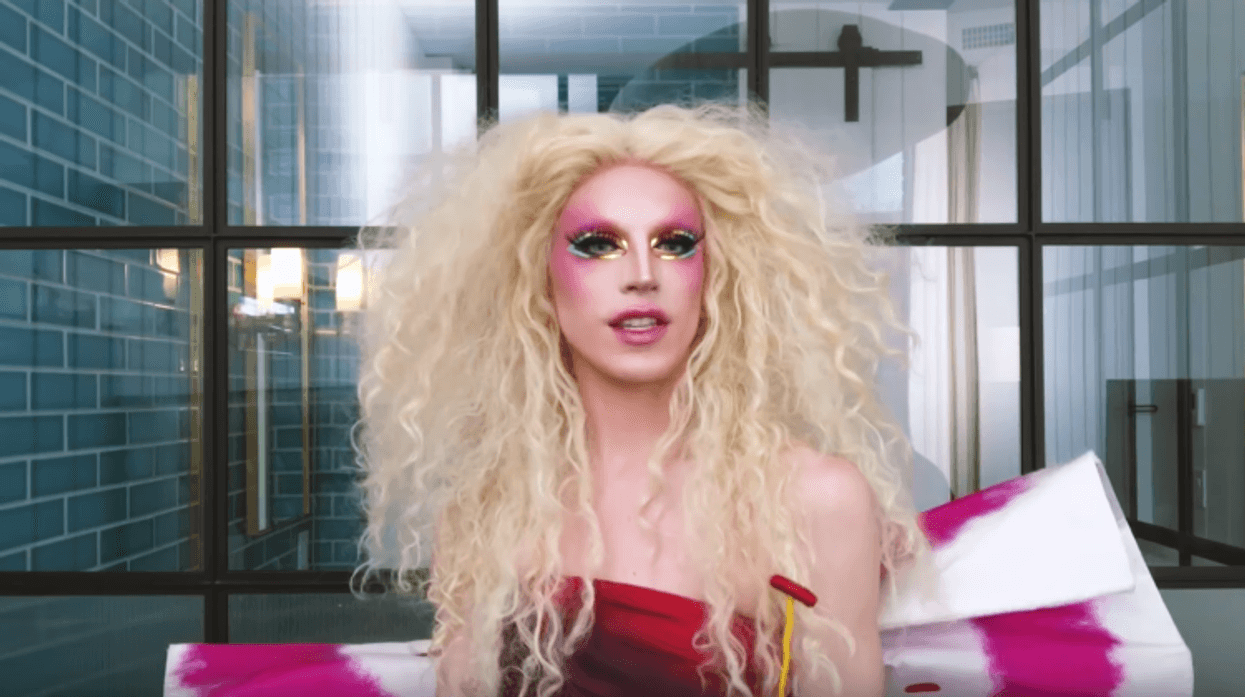 Watch Aquaria Beat Her Mug for 'Vogue'