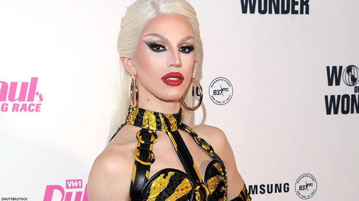 Watch Aquaria Lip Sync Her Single 'Burn Rubber' at New York Drag Con