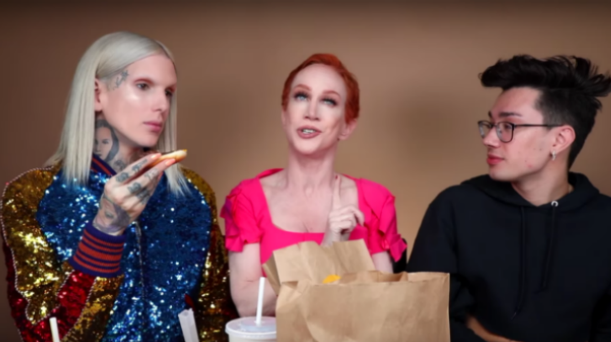 Watch Kathy Griffin, Jeffree Star & James Charles Eat a Disturbing Amount of McDonalds