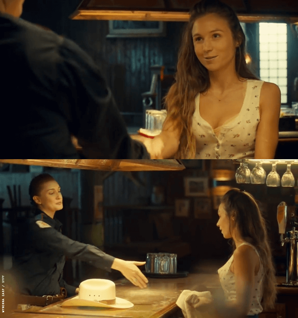 Waverly and Nicole meeting the first time