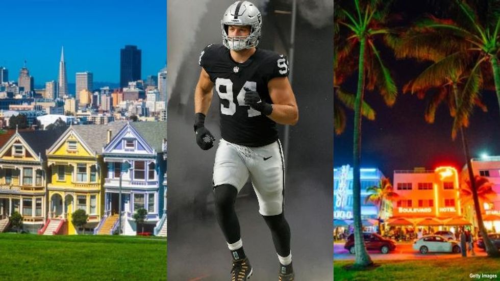 We can't guarantee you'll score, but our list of fave LGBTQ+ NFL cities will keep you in the game.