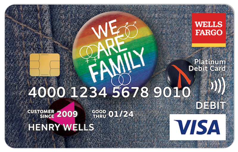 Wells Fargo Debit Card Designs