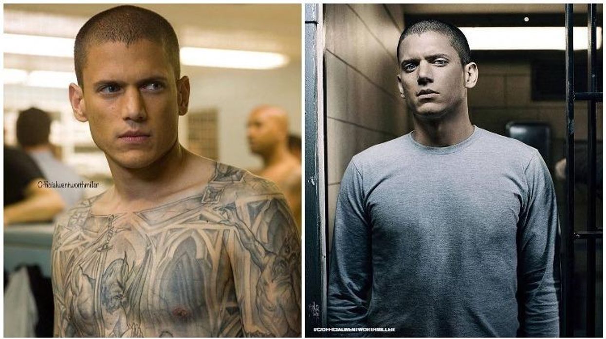 Wentworth Miller in Prison Break.
