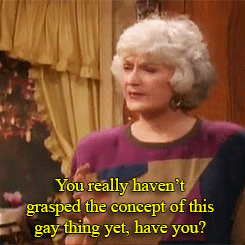 When a Baby Gay Tries to Come for You