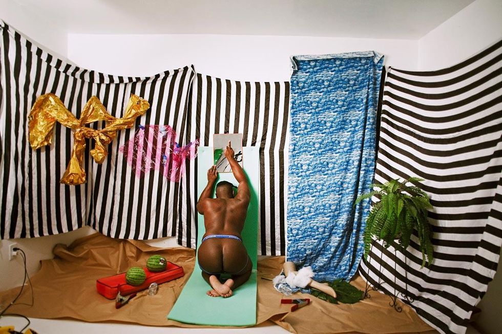 'Whew Chile, The Ghetto,' Rakeem Cunningham at TAG LA (NSFW Gallery Preview)