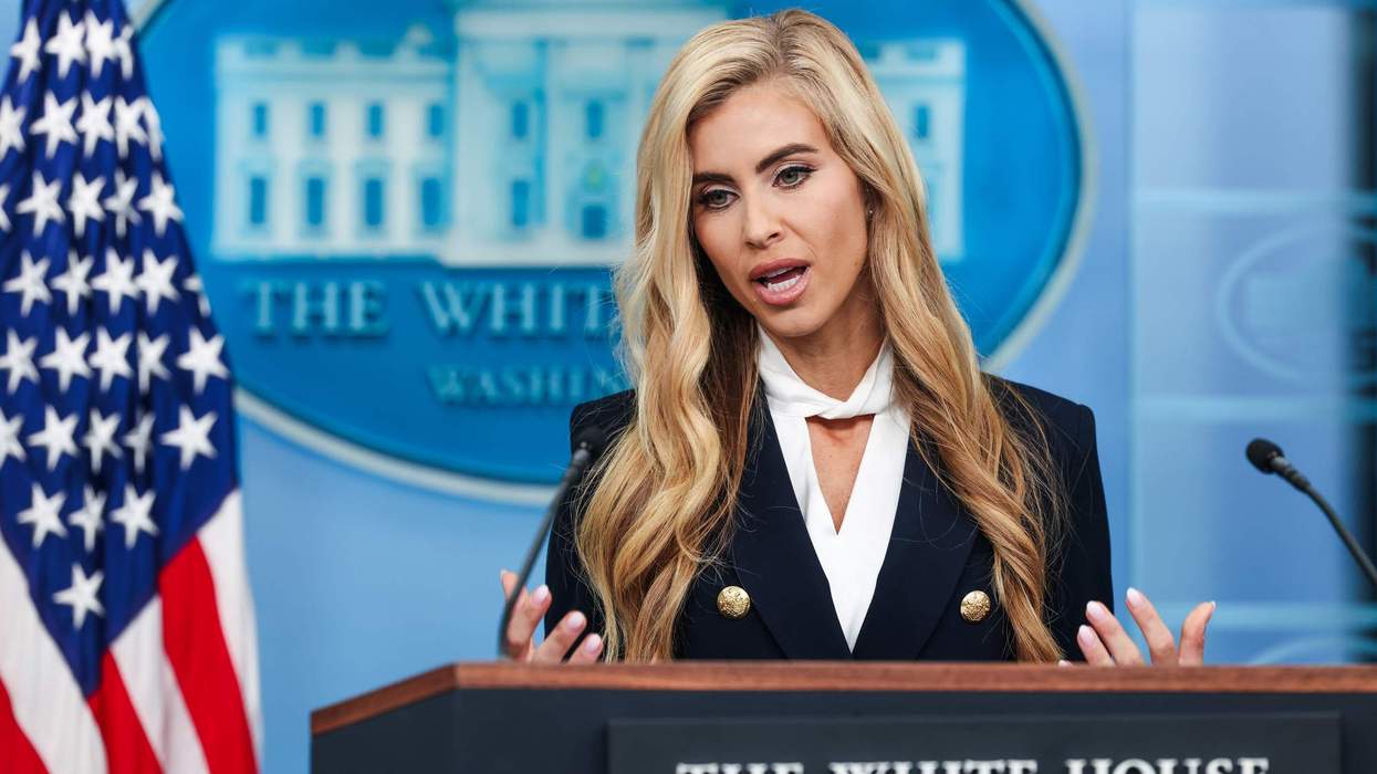 White House press secretary Katie Zacharia