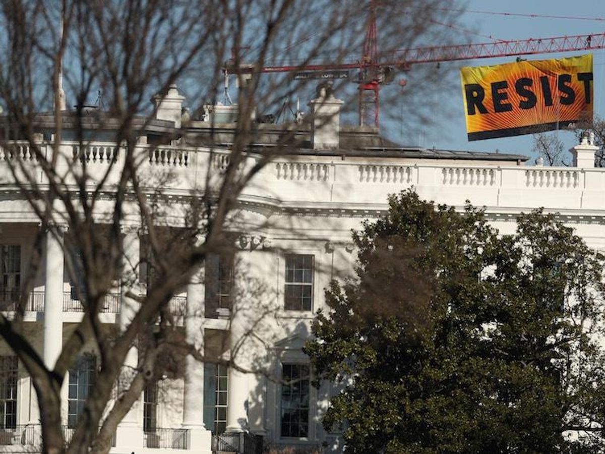 white house resist