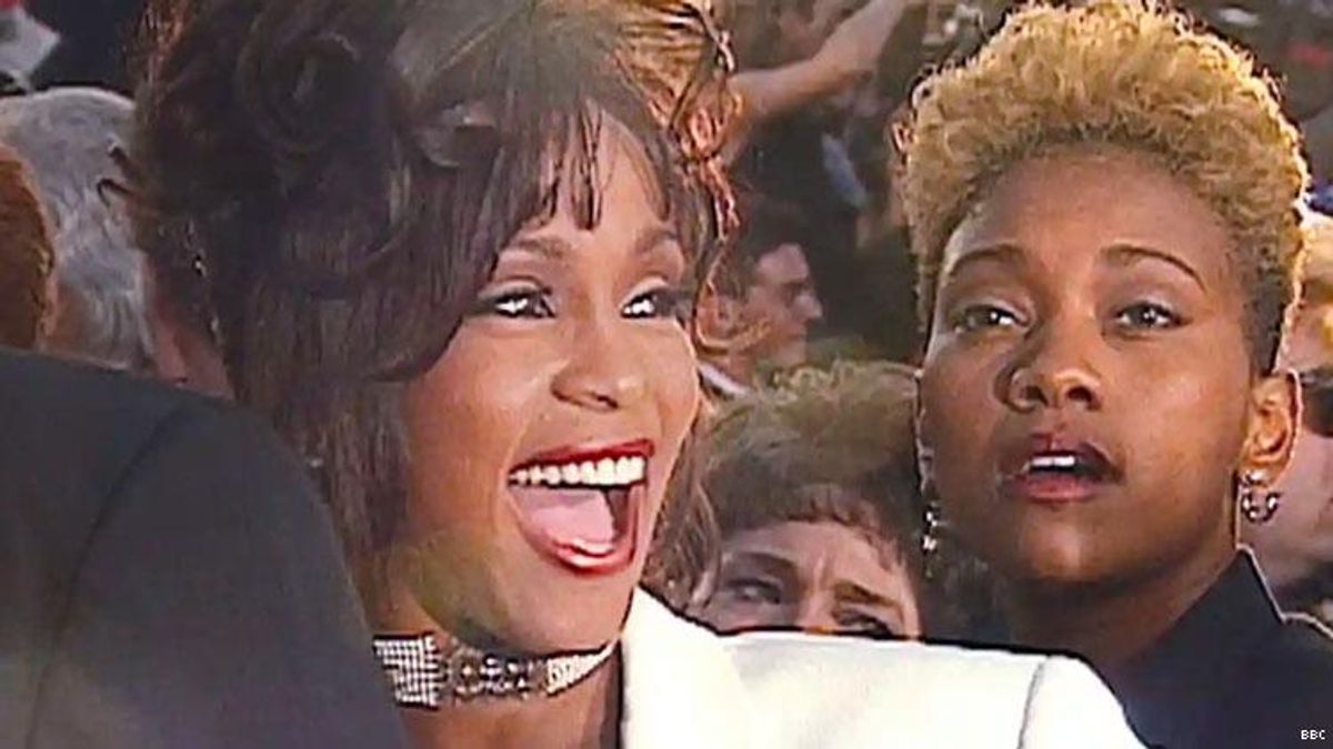 Whitney Houston and her close friend Robyn Crawford