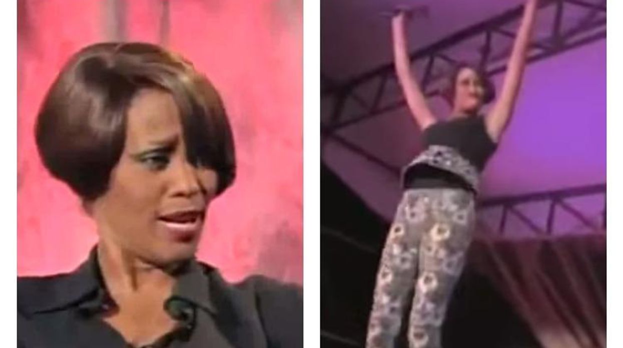 whitney houston gay pride pier dance 1999