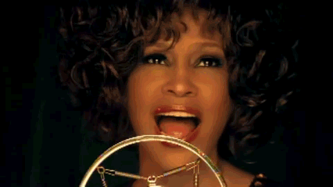 whitney houston gif