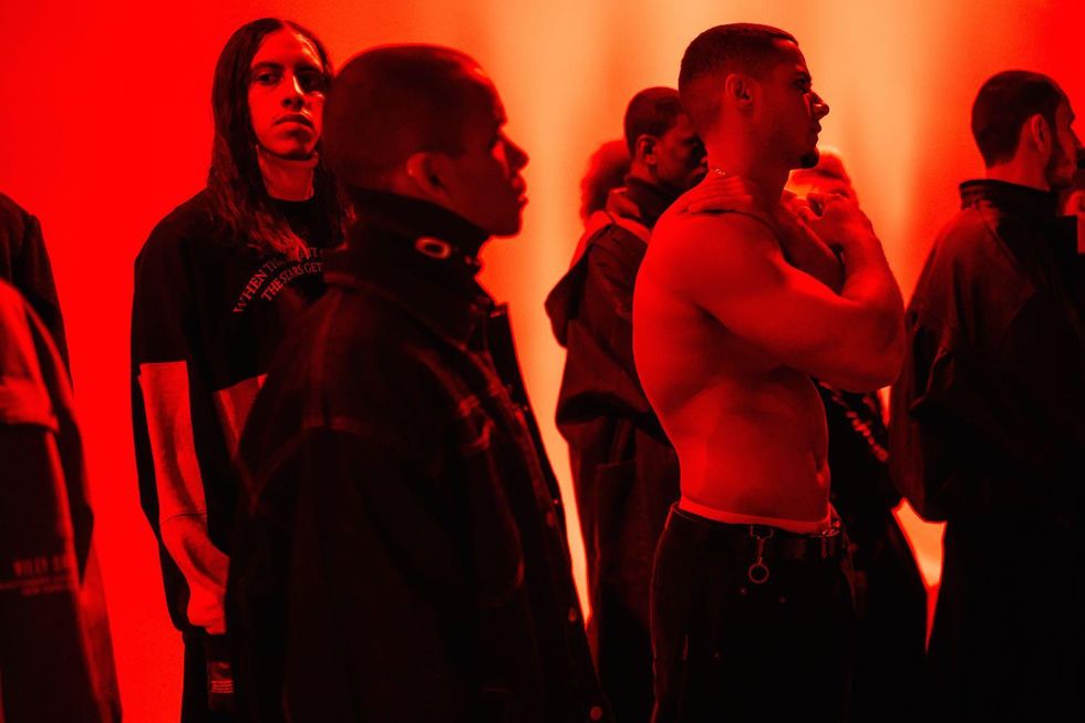 Willy Chavarria Brought Somber, Tearful Realness to the Runway