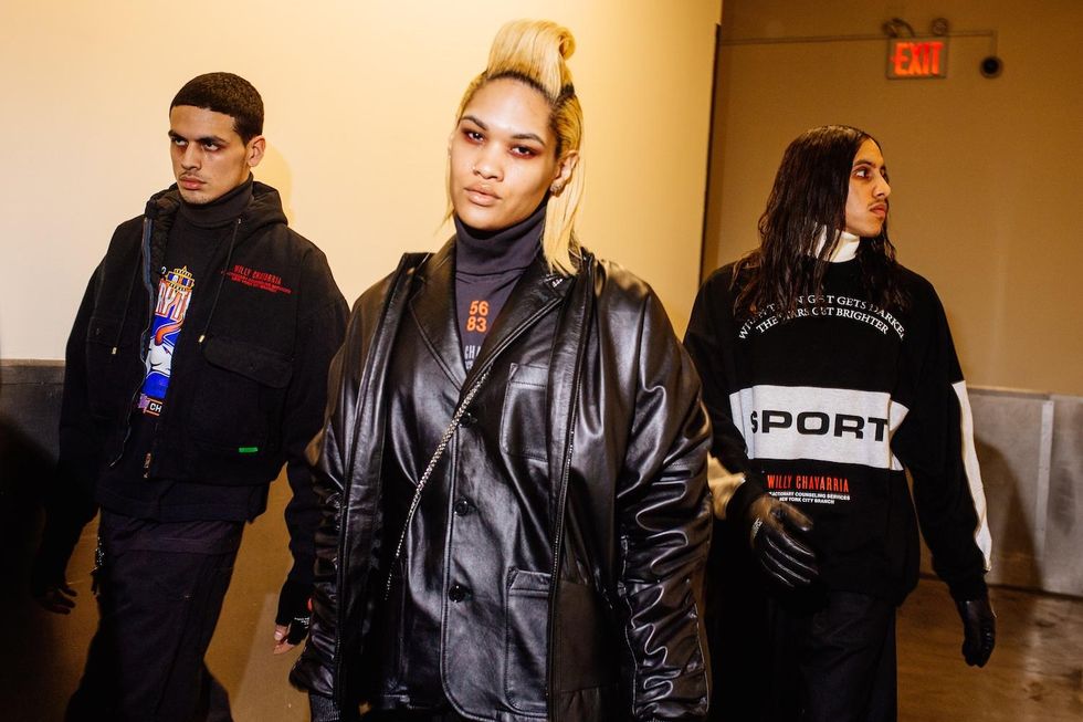 Willy Chavarria Brought Somber, Tearful Realness to the Runway