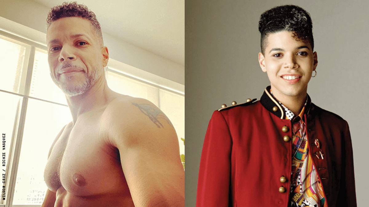 Wilson Cruz and Rickie Vasquez from 'My So-Called Life'