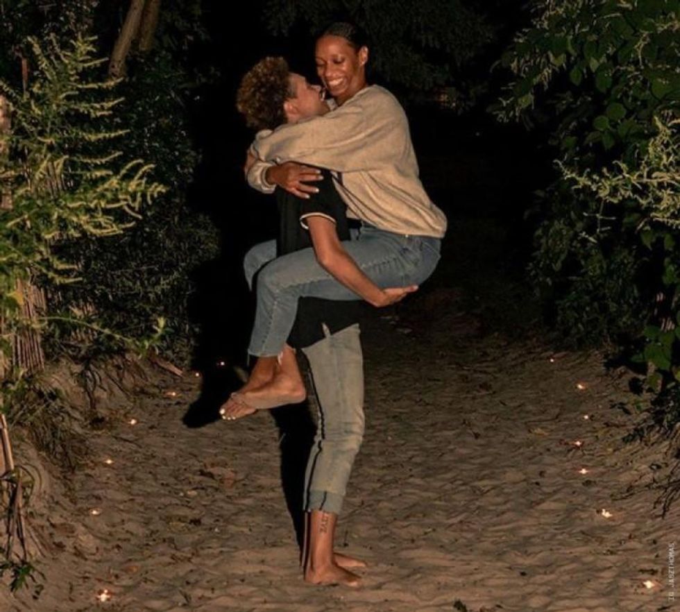 WNBA stars and teammates Natisha Hiedeman and Jasmine Thomas are engaged