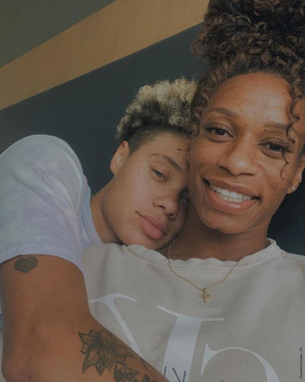 WNBA stars and teammates Natisha Hiedeman and Jasmine Thomas are engaged