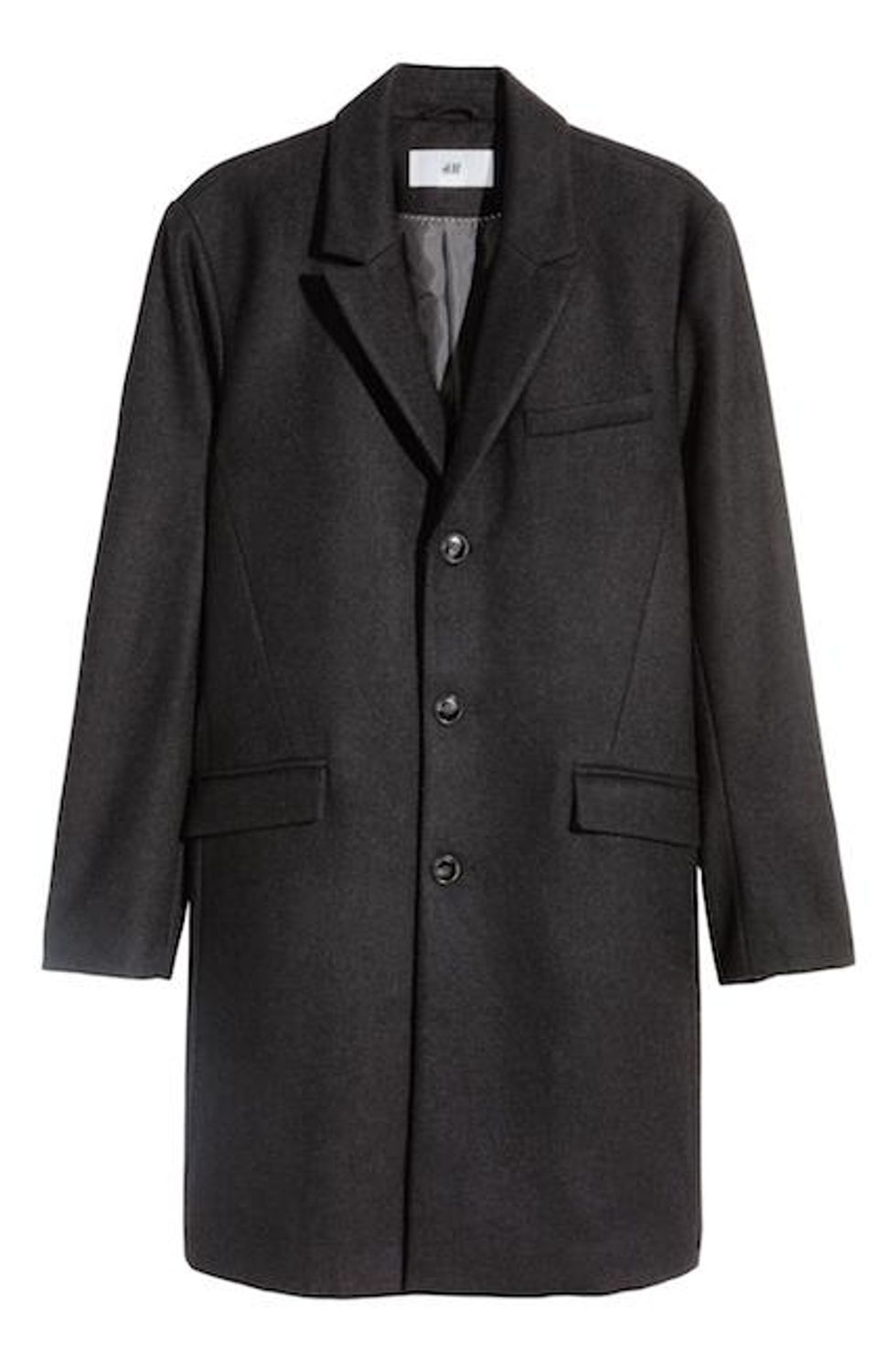 Wool-Blend Coat