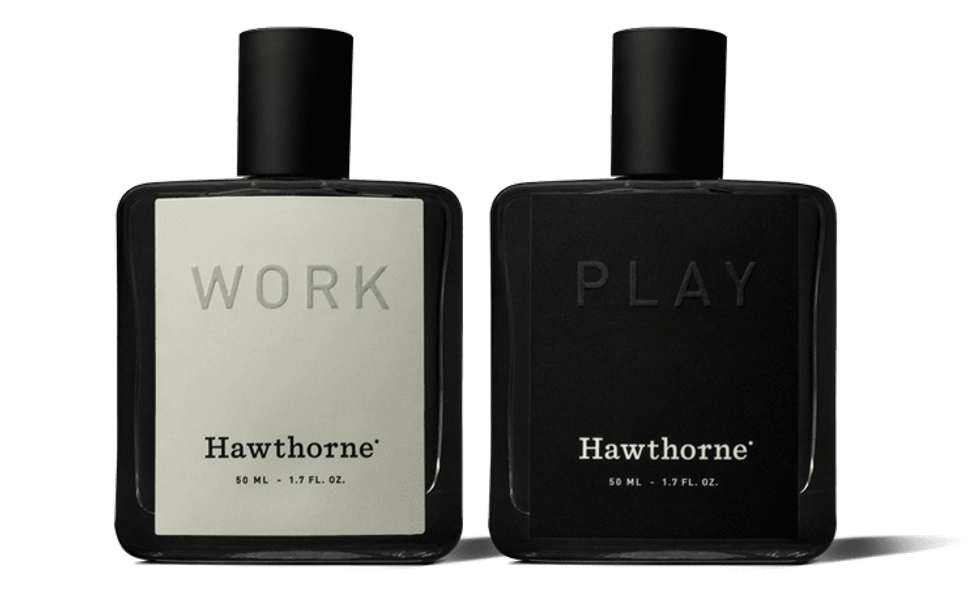 Work and Play Colognes from Hawthorne