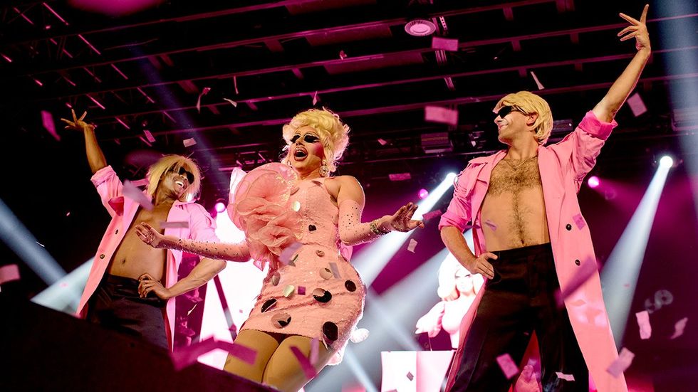 WorldPride 2025 Trixie Mattel Solid Pink Disco