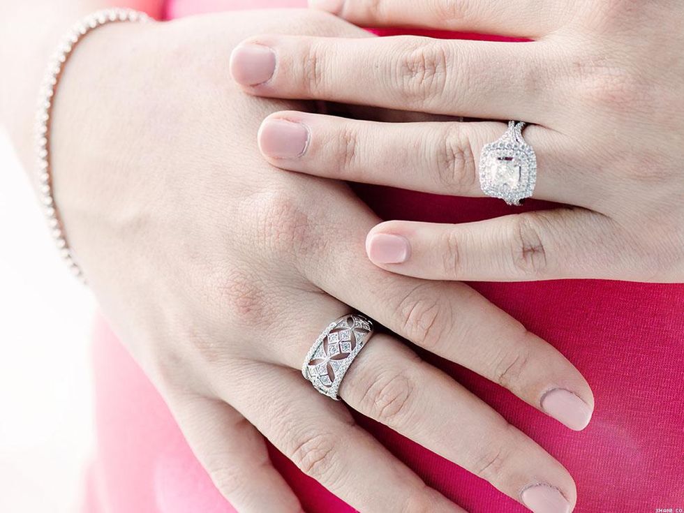 Woven Vintage Diamond Band