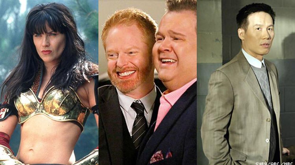 Xena, Modern Family, Law and Order marathons