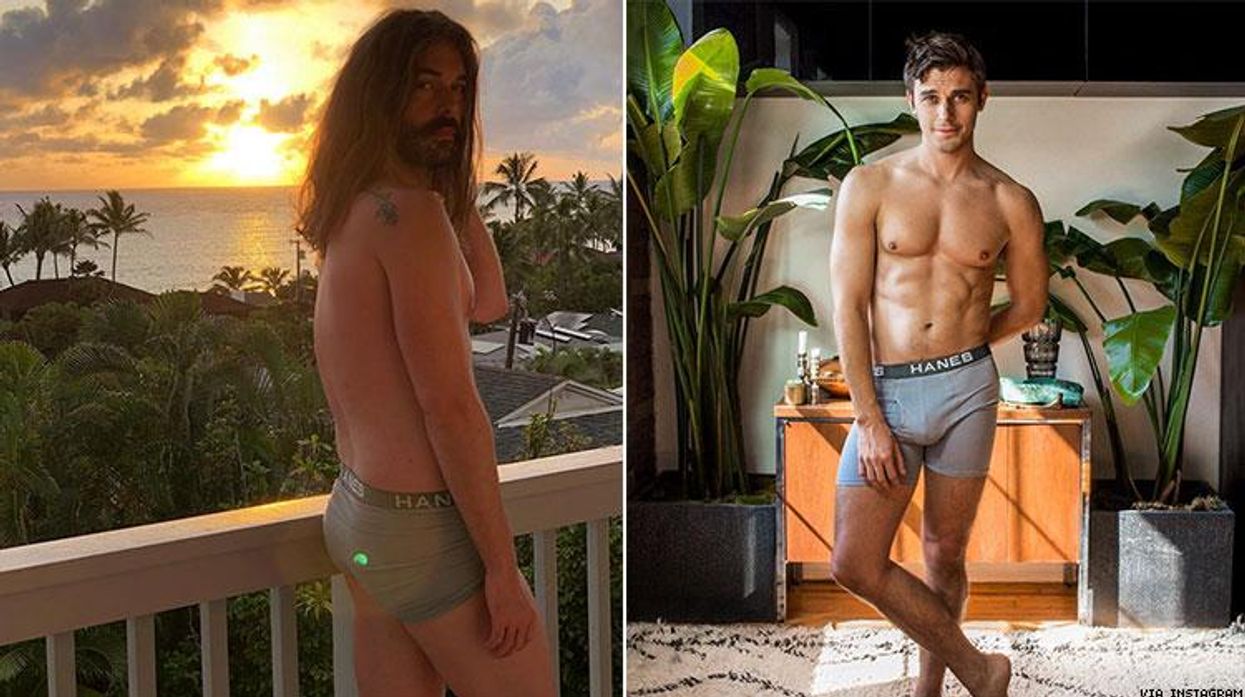 Yes, Jonathan Van Ness Wore the Hanes Boxer Briefs Antoni Porowski Loves